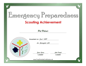 Emergency Preparedness Badge
