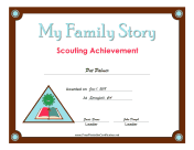 Family Story Badge