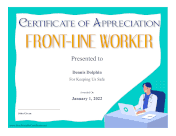 Front-Line Worker Award