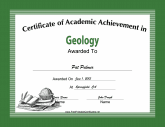 Geology Academic