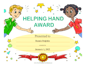Helping Hand Award