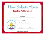 How Robots Move Badge