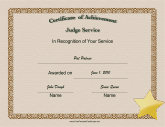 Judge Service