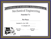 Mechanical Engineering Academic