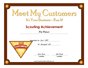 Meet My Customers Badge