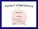 Perfect Attendance Large