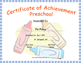 Preschool Achievement