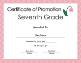 Seventh Grade Promotion