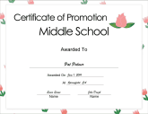 Middle School Promotion