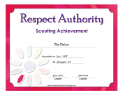 Respect Authority Badge
