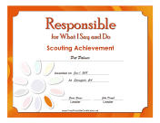 Responsible Badge