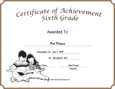 Sixth Grade Achievement