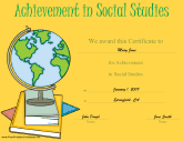 Achievement in Social Studies