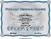 Space Derby Rocket Design Award