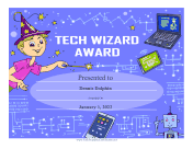 Tech Wizard Award
