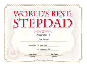 Worlds Best Stepdad Award