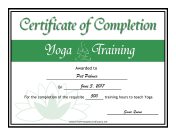 Yoga Certification