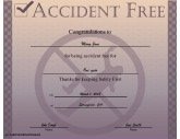 Accident Free