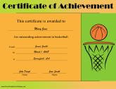 Basketball Achievement