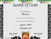 Christmas Lump of Coal