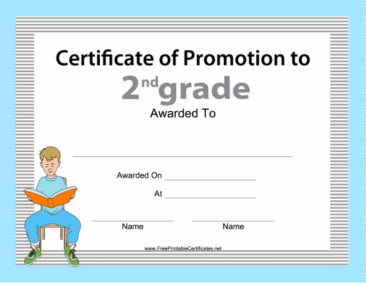 2nd Grade Promotion