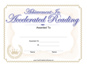Accelerated Reading