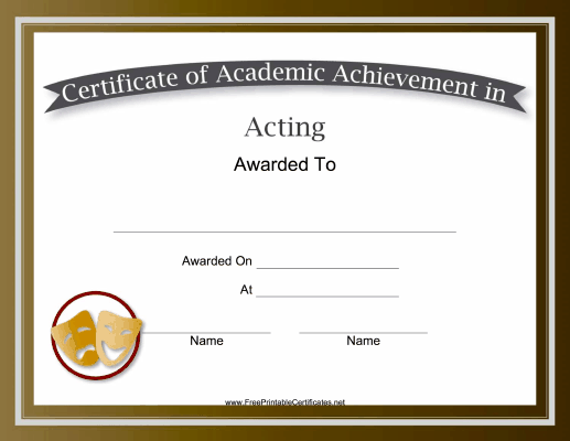 Acting Academic