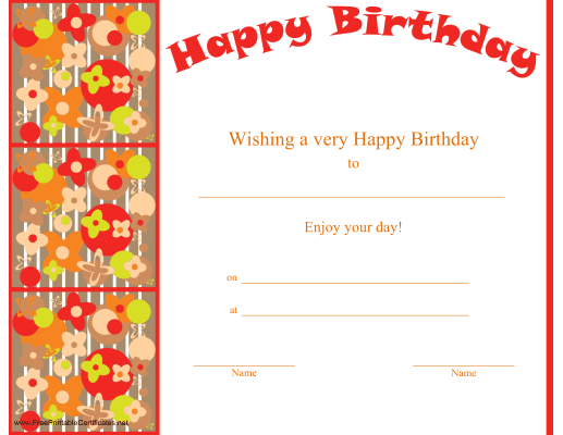 Birthday
