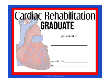 Cardiac Rehab Graduation