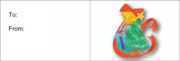 Christmas Card (white background)