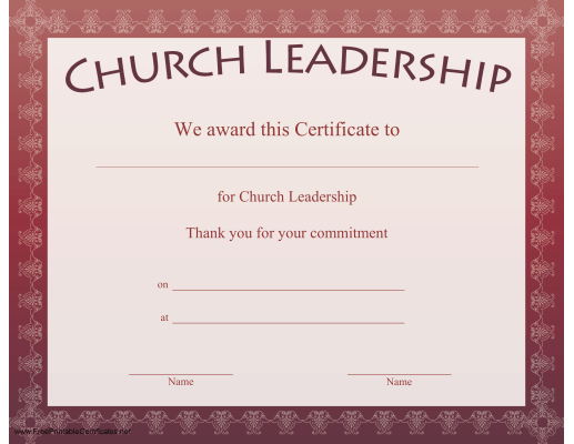 Church Leadership