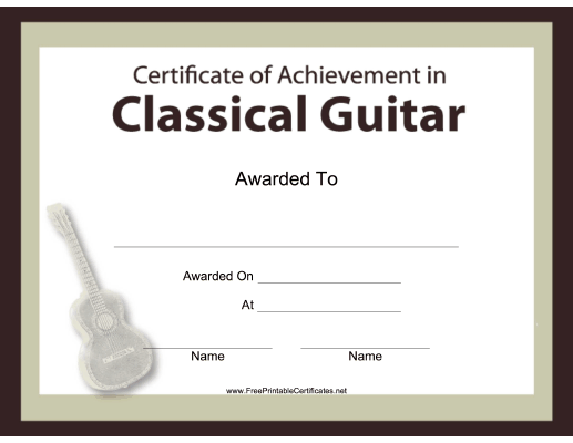 Classical Guitar Instrumental Music