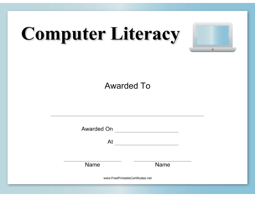 Computer Literacy