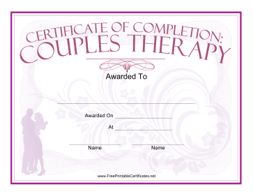Couples Therapy