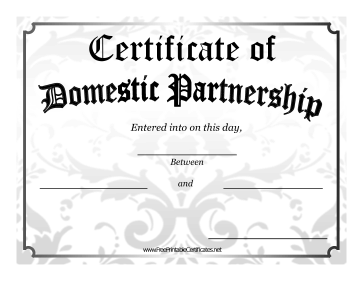 Domestic Partnership