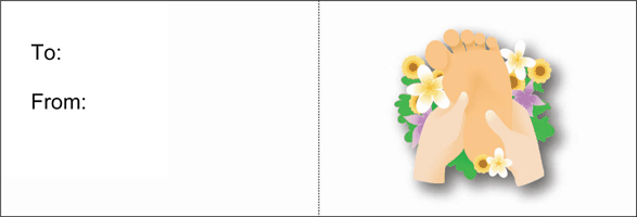 Foot Rub (white background)