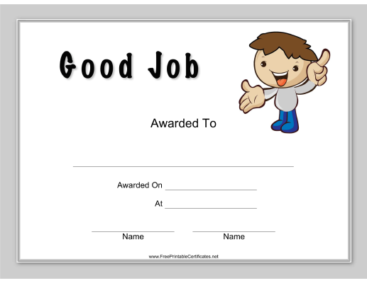 Good Job