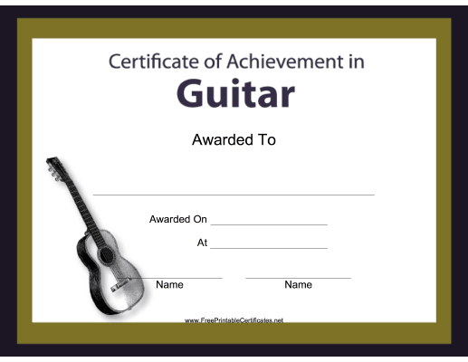 Guitar Instrumental Music