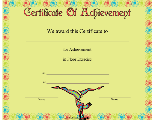 Gymnastics Floor Exercise