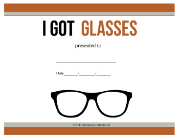 I Got Glasses