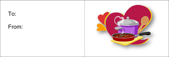 I'll Make Dinner (white background)