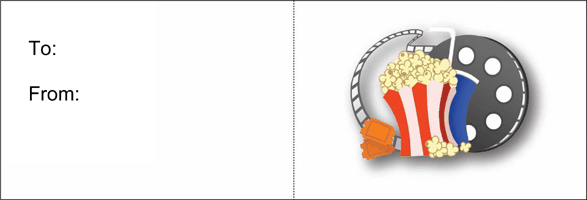 Movie Night (white background)