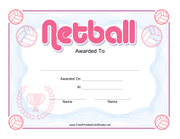 Netball Pink