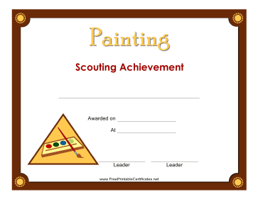 Painting Badge