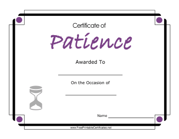 Patience