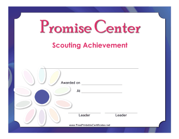 Promise Center Badge