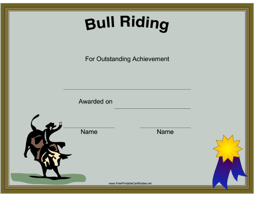 Rodeo Bull Riding