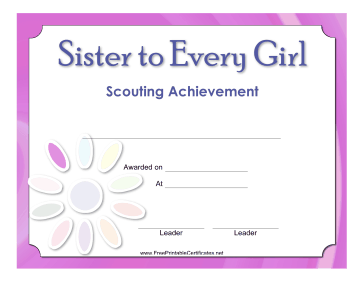 Sister Badge