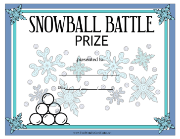 Snowball Battle