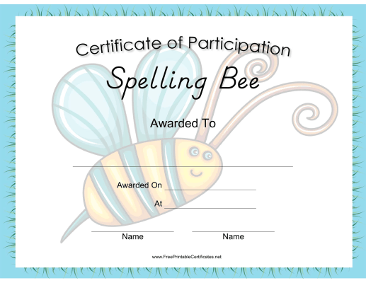 Spelling Bee